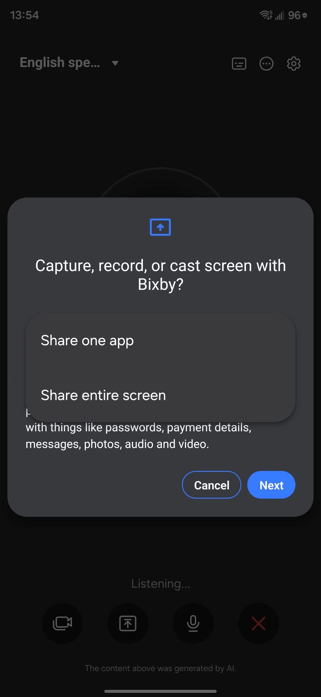 三星 One UI 8.5 版 Bixby 截图泄露，转型全能 AI 生活管家