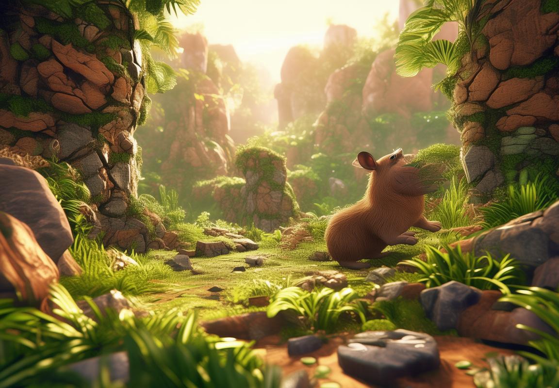 Capybara Runner 3D：具有动态关卡冒险的交互式 3D 游戏体验